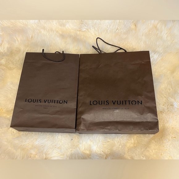 Set of 2 Louis vuitton shopping bags Authentic - Picture 6 of 6
